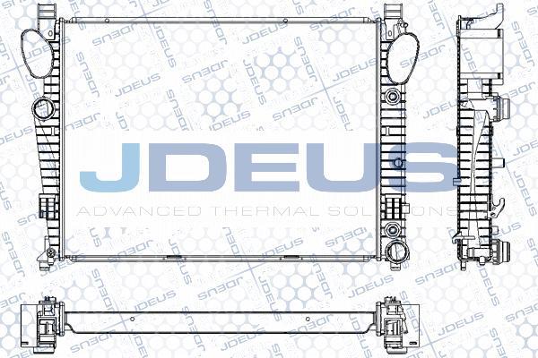 Jdeus RA0170690 - Radiator, mühərrikin soyudulması furqanavto.az
