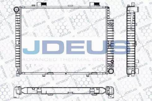 Jdeus RA0170650 - Radiator, mühərrikin soyudulması furqanavto.az