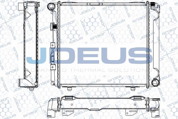 Jdeus RA0170150 - Radiator, mühərrikin soyudulması furqanavto.az