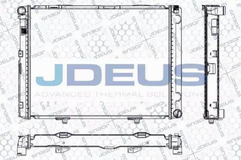 Jdeus RA0170210 - Radiator, mühərrikin soyudulması furqanavto.az