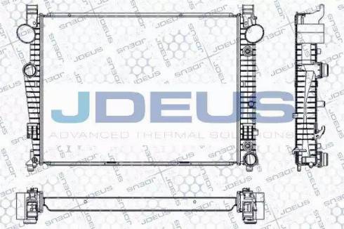 Jdeus RA0170700 - Radiator, mühərrikin soyudulması furqanavto.az