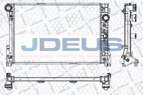 Jdeus RA0171000 - Radiator, mühərrikin soyudulması furqanavto.az