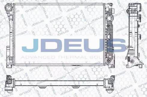 Jdeus RA0171010 - Radiator, mühərrikin soyudulması furqanavto.az