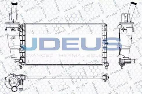 Jdeus RA0360060 - Radiator, mühərrikin soyudulması furqanavto.az