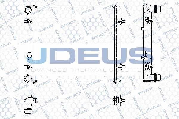 Jdeus RA0300420 - Radiator, mühərrikin soyudulması furqanavto.az