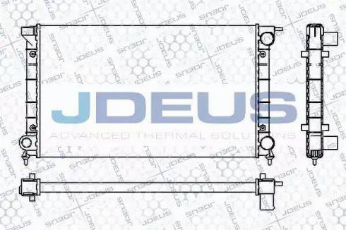 Jdeus RA0300350 - Radiator, mühərrikin soyudulması furqanavto.az