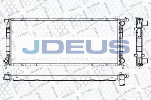Jdeus RA0300301 - Radiator, mühərrikin soyudulması furqanavto.az