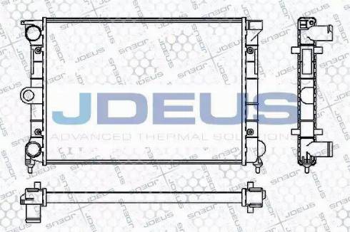 Jdeus RA0300330 - Radiator, mühərrikin soyudulması furqanavto.az