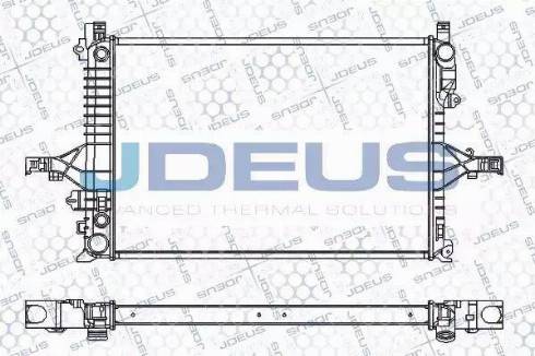 Jdeus RA0310540 - Radiator, mühərrikin soyudulması furqanavto.az