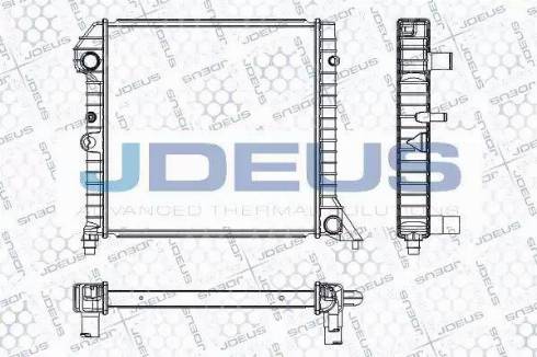 Jdeus RA0310141 - Radiator, mühərrikin soyudulması furqanavto.az