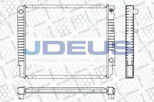 Jdeus RA0310260 - Radiator, mühərrikin soyudulması furqanavto.az