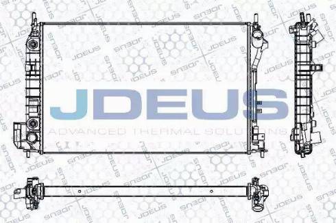 Jdeus RA0200900 - Radiator, mühərrikin soyudulması furqanavto.az