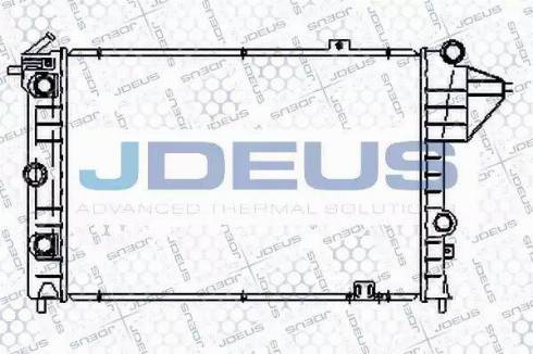 Jdeus RA0200590 - Radiator, mühərrikin soyudulması furqanavto.az