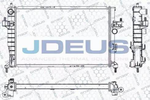 Jdeus RA0200720 - Radiator, mühərrikin soyudulması furqanavto.az