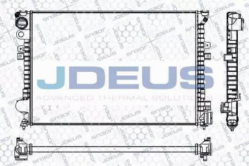 Jdeus RA0210410 - Radiator, mühərrikin soyudulması furqanavto.az