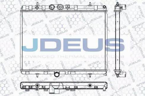 Jdeus RA0210430 - Radiator, mühərrikin soyudulması furqanavto.az