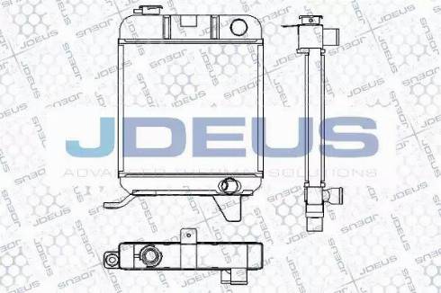 Jdeus RA0210160 - Radiator, mühərrikin soyudulması furqanavto.az