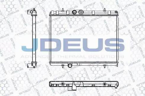 Jdeus RA0210370 - Radiator, mühərrikin soyudulması furqanavto.az