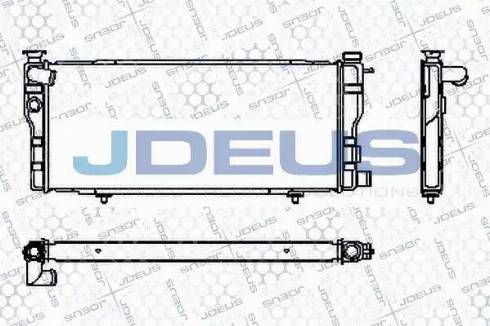 Jdeus RA0210210 - Radiator, mühərrikin soyudulması furqanavto.az