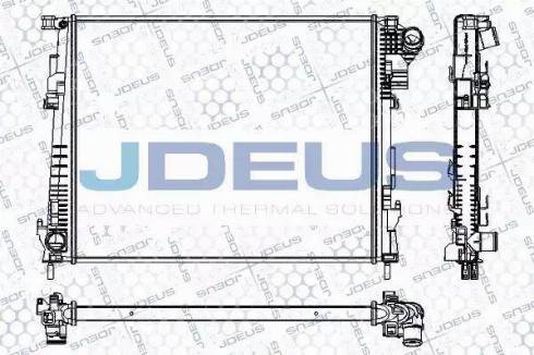 Jdeus RA0230960 - Radiator, mühərrikin soyudulması furqanavto.az