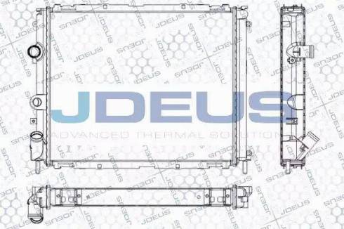 Jdeus RA0230590 - Radiator, mühərrikin soyudulması furqanavto.az
