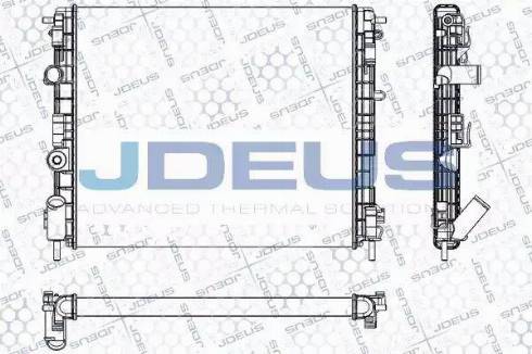 Jdeus RA0230650 - Radiator, mühərrikin soyudulması furqanavto.az