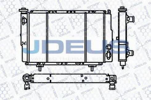 Jdeus RA0230030 - Radiator, mühərrikin soyudulması furqanavto.az