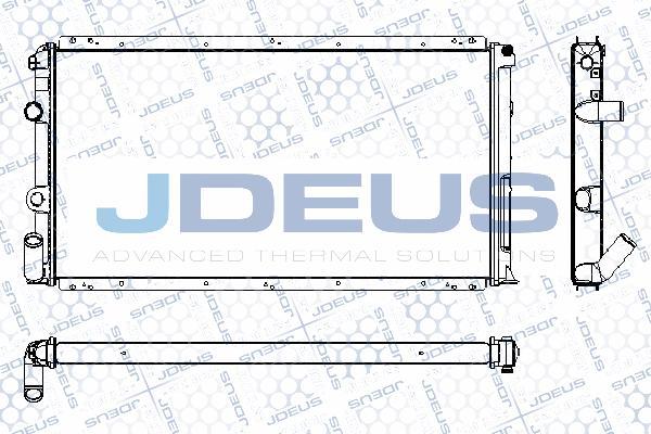 Jdeus RA0230740 - Radiator, mühərrikin soyudulması furqanavto.az