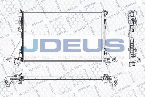 Jdeus RA0231110 - Radiator, mühərrikin soyudulması furqanavto.az