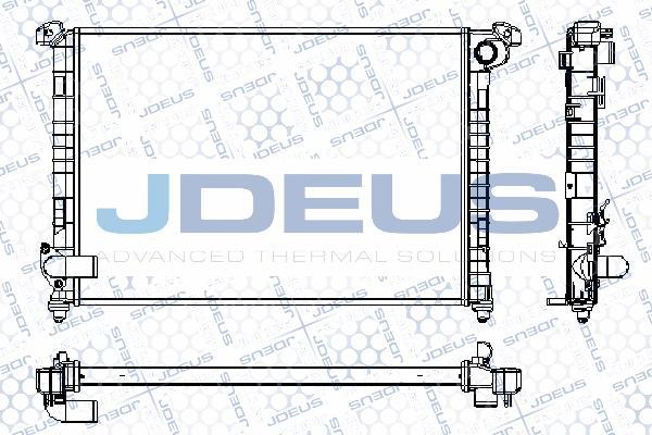 Jdeus RA0700000 - Radiator, mühərrikin soyudulması furqanavto.az