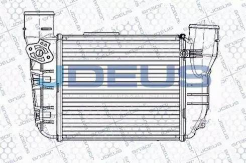 Jdeus RA8010290 - Intercooler, şarj cihazı furqanavto.az