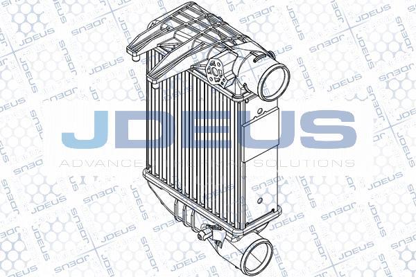 Jdeus RA8010200 - Intercooler, şarj cihazı furqanavto.az