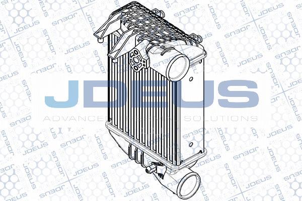 Jdeus RA8010220 - Intercooler, şarj cihazı furqanavto.az