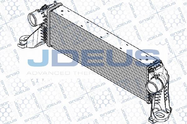 Jdeus RA8140100 - Intercooler, şarj cihazı furqanavto.az