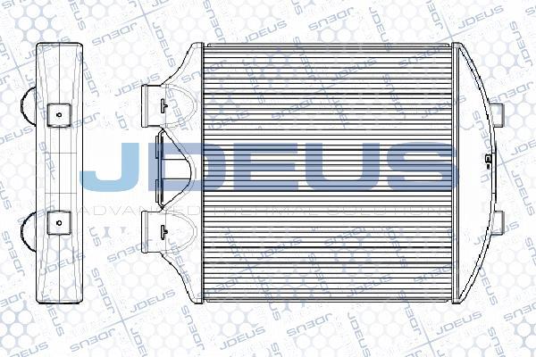 Jdeus RA8250100 - Intercooler, şarj cihazı furqanavto.az