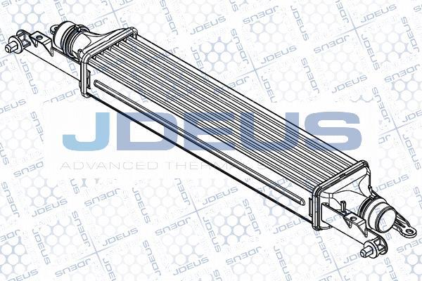 Jdeus RA8200940 - Intercooler, şarj cihazı furqanavto.az