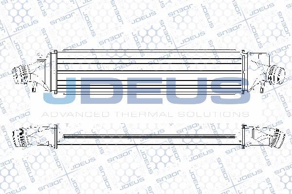 Jdeus RA8200941 - Intercooler, şarj cihazı furqanavto.az