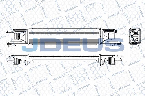 Jdeus RA8200930 - Intercooler, şarj cihazı furqanavto.az