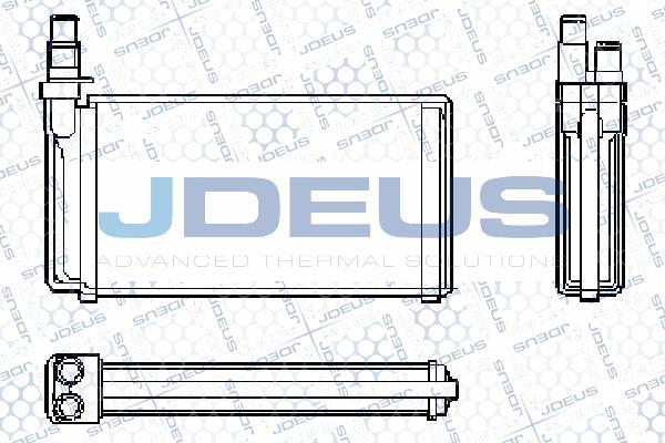 Jdeus RA2000000 - İstilik dəyişdiricisi, daxili isitmə furqanavto.az