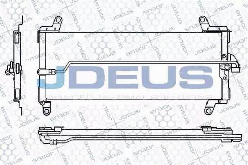 Jdeus RA7110461 - Kondenser, kondisioner furqanavto.az