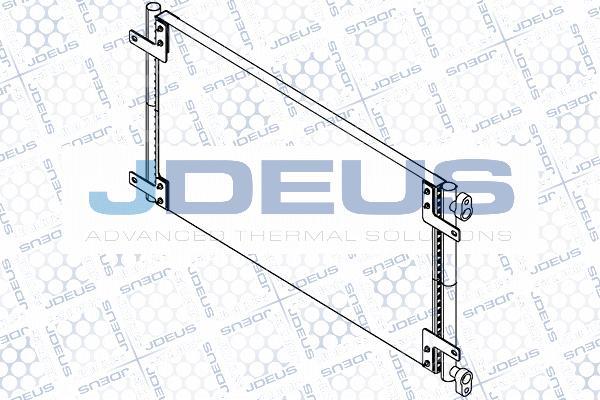 Jdeus RA7110830 - Kondenser, kondisioner furqanavto.az