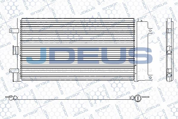 Jdeus RA7111270 - Kondenser, kondisioner furqanavto.az