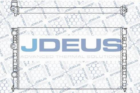 Jdeus M-0300710 - Radiator, mühərrikin soyudulması furqanavto.az