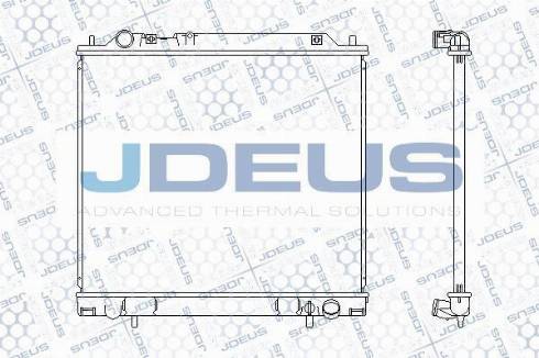 Jdeus M-0300710 - Radiator, mühərrikin soyudulması furqanavto.az