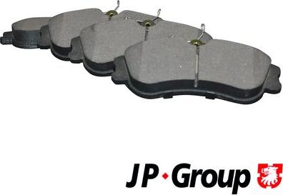 JP Group 4163601710 - Əyləc altlığı dəsti, əyləc diski furqanavto.az