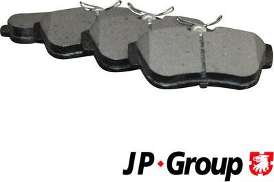 JP Group 4163700810 - Əyləc altlığı dəsti, əyləc diski furqanavto.az