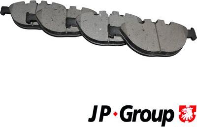 JP Group 1463601910 - Əyləc altlığı dəsti, əyləc diski furqanavto.az