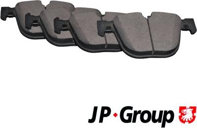 JP Group 1463701810 - Əyləc altlığı dəsti, əyləc diski furqanavto.az