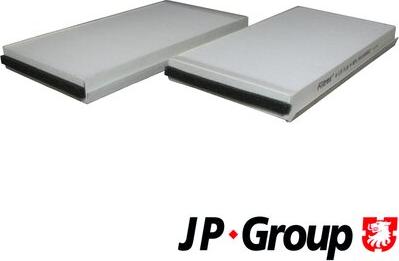JP Group 1428100110 - Filtr, daxili hava furqanavto.az