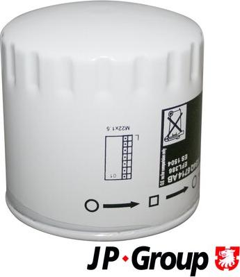 JP Group 1518500100 - Yağ filtri furqanavto.az